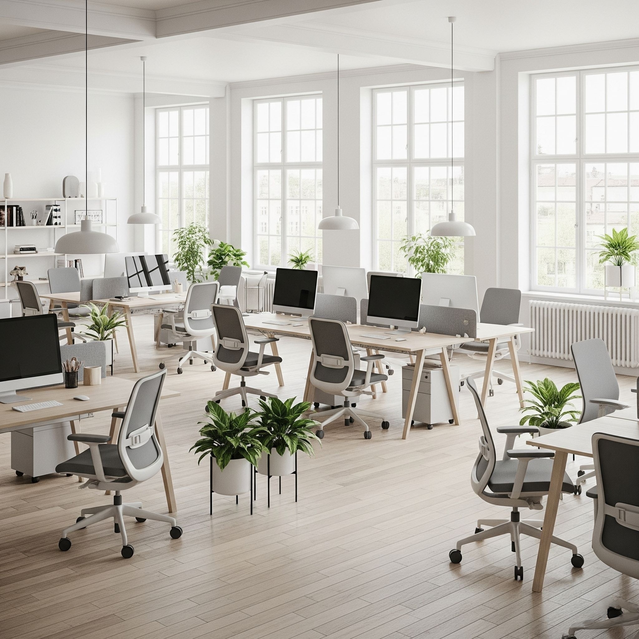 Modern ve estetik ofis tasarımı
